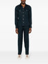 linen tapered trousers